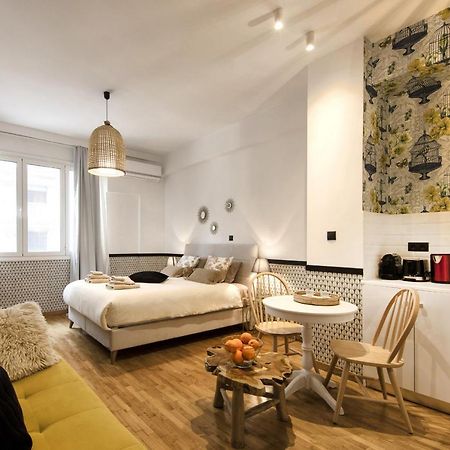 Pangsapuri studio 36 m² dengan 1 bilik mandi peribadi di Omonia Athens Luaran gambar